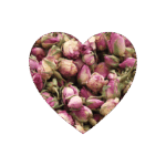 build your own bale rose bud heart