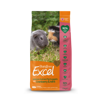 Product image for Excel Mature Guinea Pig Nuggets