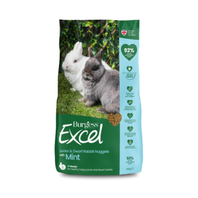 Product image for Excel Junior & Dwarf Rabbit Nuggets with Mint