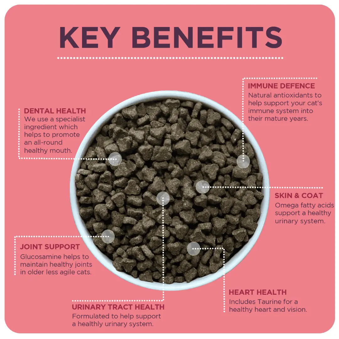 Burgess Mature Cat with Turkey & Cranberry product image