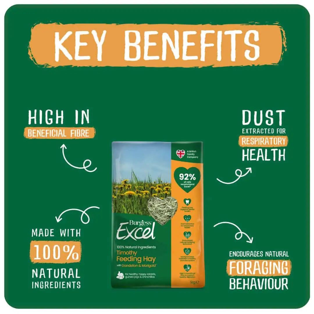 Excel Feeding Hay with Dandelion & Marigold product image