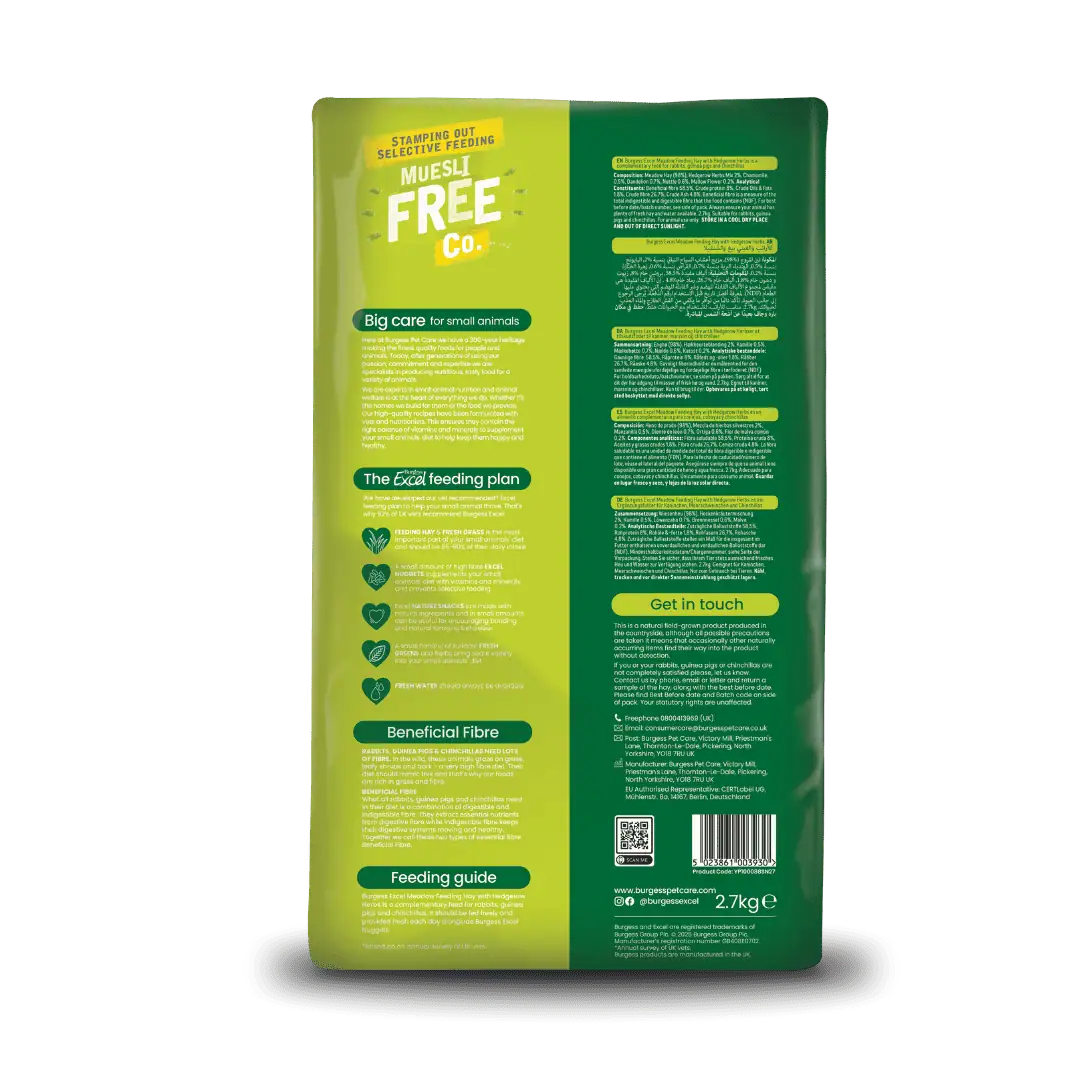 Burgess Excel Hedgerow Herbs Feeding Hay product image