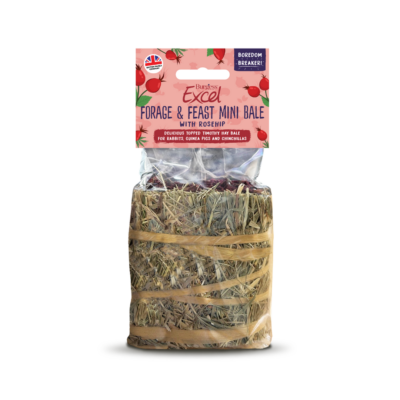 Product image for Excel Forage & Feast Mini Bale with Rosehip